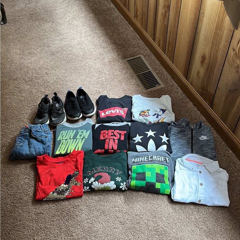 4T Tops, 5T Jean, 10C Shoes